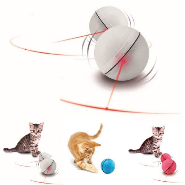 

cat toys pet toy funny dog led light laser ball teaser exercise automatic interactive