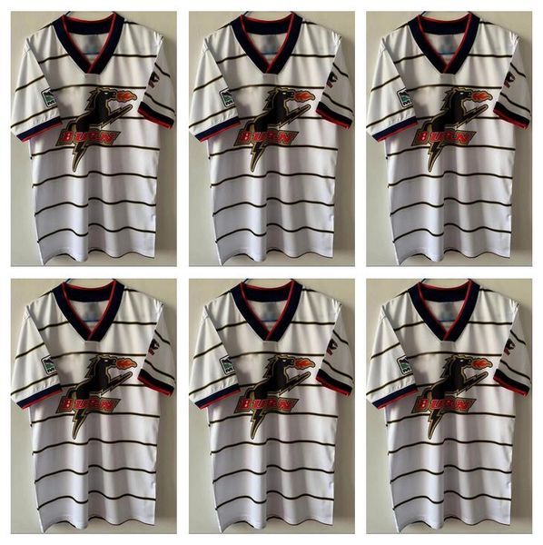 

1998 sutter santel mens retro soccer jerseys haynes sonora washington away football shirt short sleeve uniforms, Black;yellow