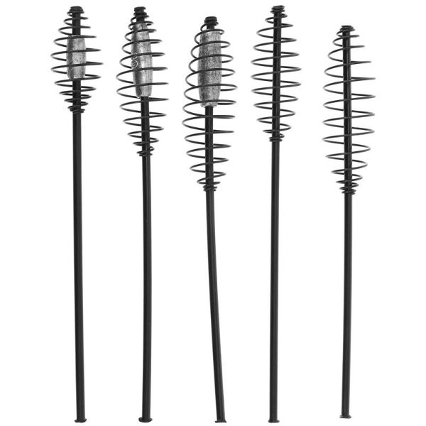 

fishing hooks 5pcs bait cages spring lure trap basket tackles