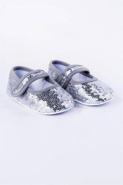 

flaneur baby girl silver sequined booties shoes 2021 premium quality first walkers