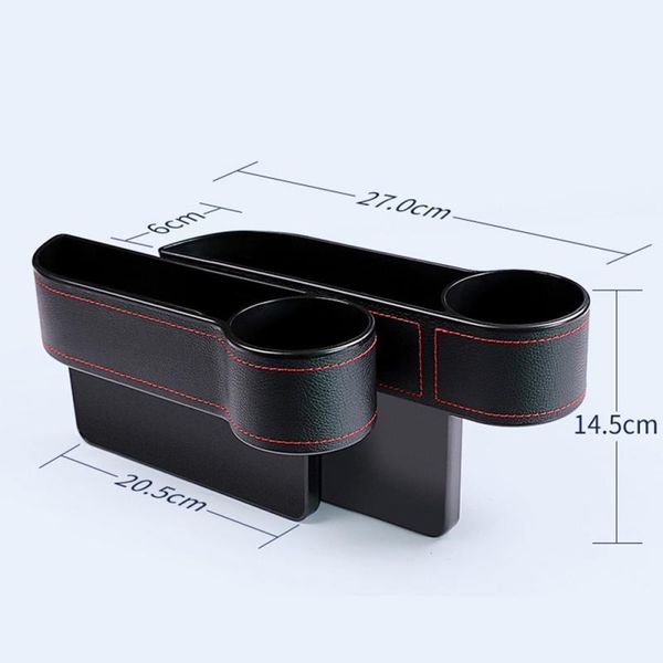 

car organizer left / right seat crevice gaps storage box auto drink for pockets organizers stowing tidying universal accessories