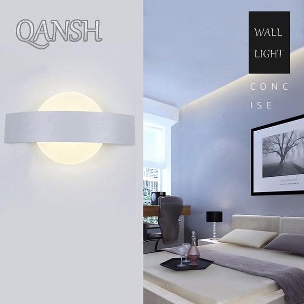 

wall lamp 6w led indoor & outdoor acryl light surface mounted cube garden porch for bedroom bedside living room
