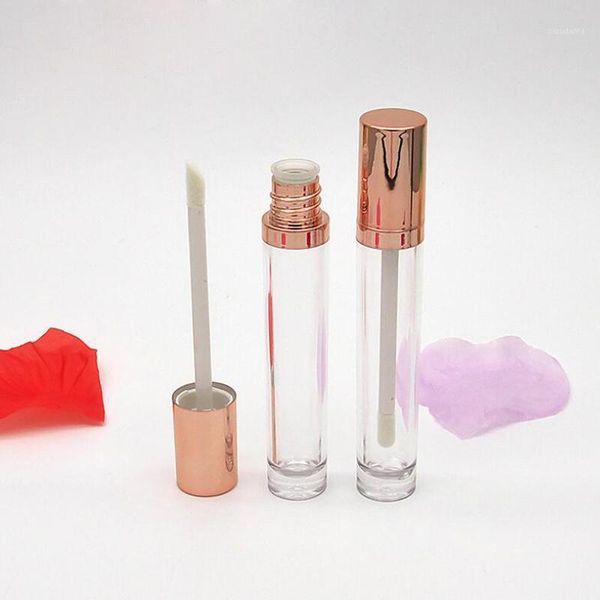 

storage bottles & jars 10/30/50pcs 5.5ml empty lip gloss tubes gradient black rose gold refillable makeup cosmetic tint base containers trav