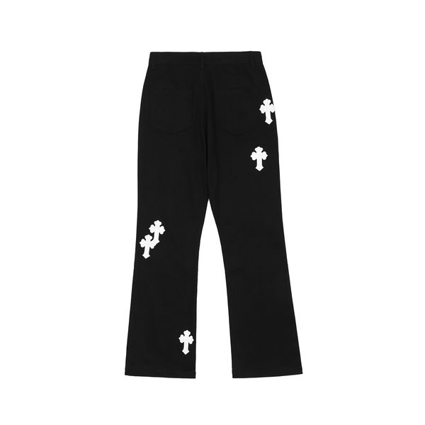 

brand crosin vibe gaojiechao quality hearts brand trend chromes wash water make old ch skin embroidered cross micro la, Blue