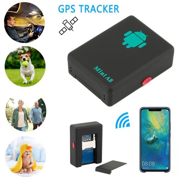 

mini a8 gps tracker car gsm/gprs locator tracking device anti lost lbs real time kid pet iot devices anti-lost alarm
