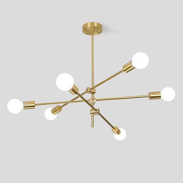 

pendant lamps [drunk moon] brass magic bean lamp northern europe simple living room dining bar post modern designer creative chandelier