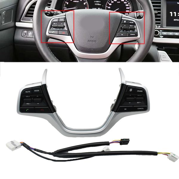 

for hyundai elantra ad solaris 1.6lcruise control switch steering wheel buttons