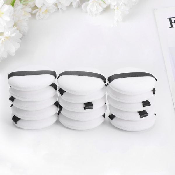 

pcs pure cotton soft powder puff flocking short fluff for makeup (white)1