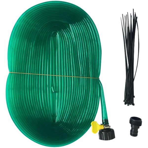 

watering equipments trampoline sprinklers, summer durable water toy for kids adults, outdoor misting cooling system nozzle kit