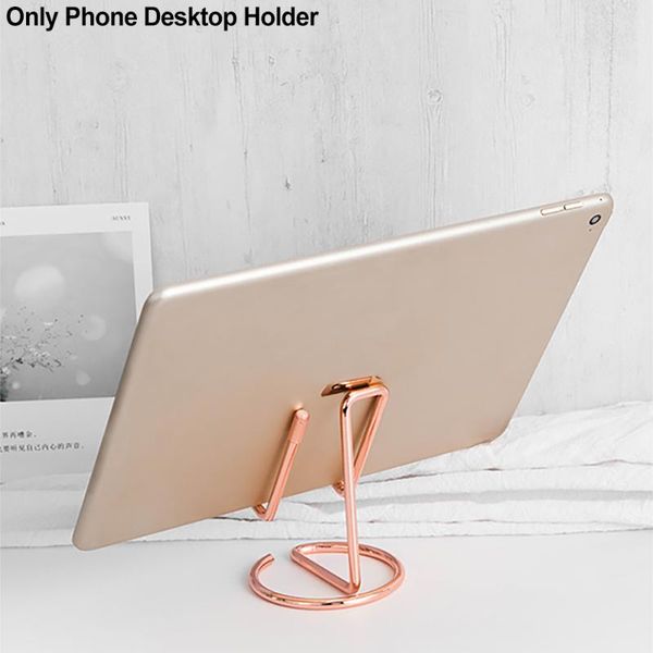 

cell phone mounts & holders portable durable universal display deskstand iron wire ergonomic for tablet accessories holder reading video