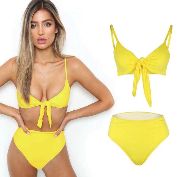 

women's swimwear womens bikini set swimsuit high waist ladies bathing suit biquini swim push up female beachwear swimming, White;black