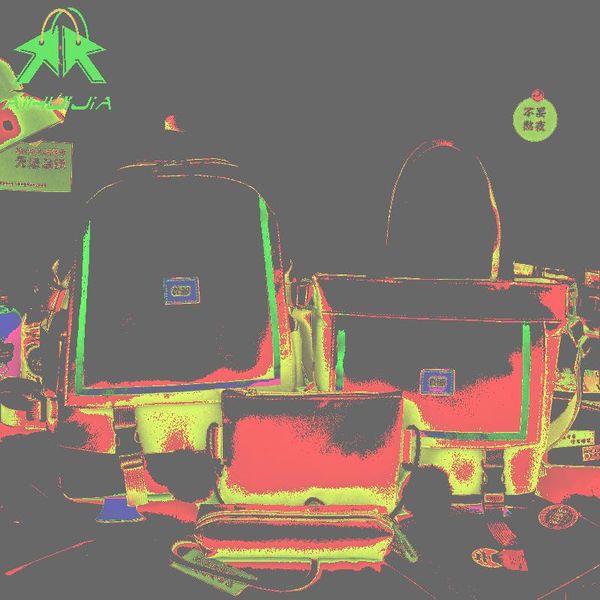 

school bags 4 pcs set large capacity women backpack anti-theft canvas for teenage girls kawaii college student casual rucksack