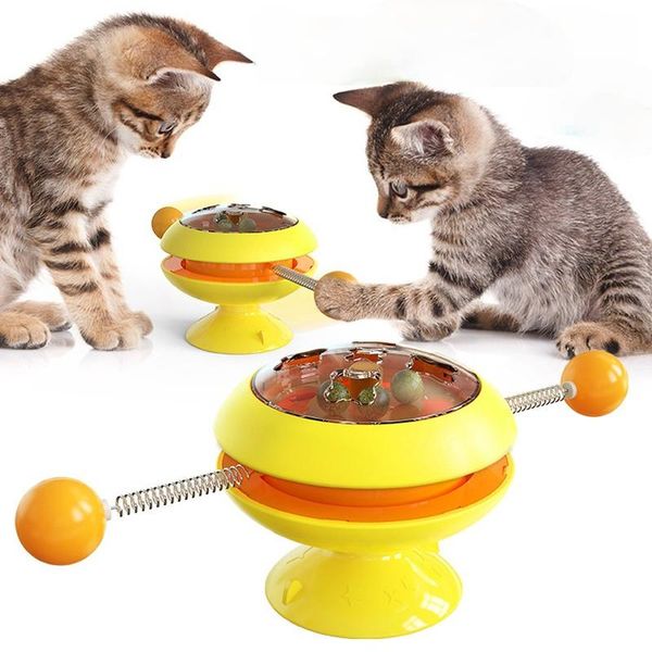 

pet products rotary toys teacup cat stick fighting peppermint ball