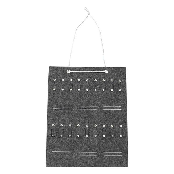 

storage bags 1pc felt jewelry pouch hanging bag organizer