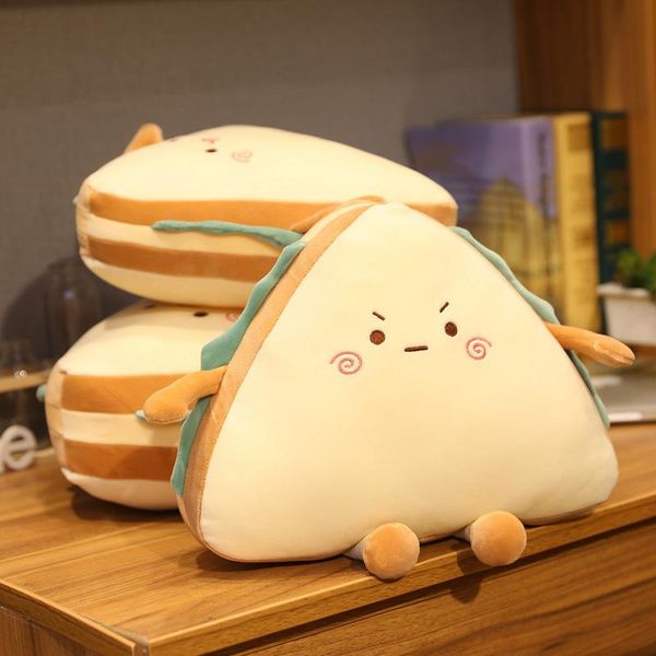 

simulation sandwich cake plush toy doll soft nap sleep pillow sofa gift