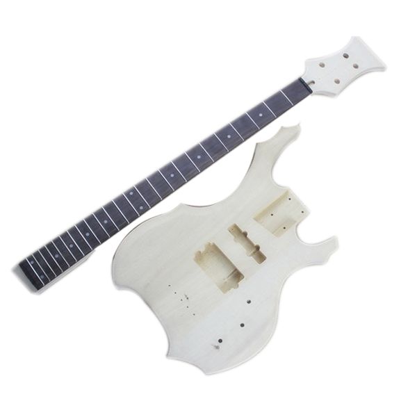 

diy 4 strings electric bass guitar kits with all hardware,rosewood fretboard