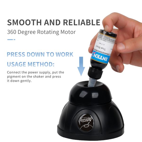 

tattoo machine vortex stirrer tattoo pigment ink shaking machine black mini tattoo ink shaker agitator permanent accessoriesscouts
