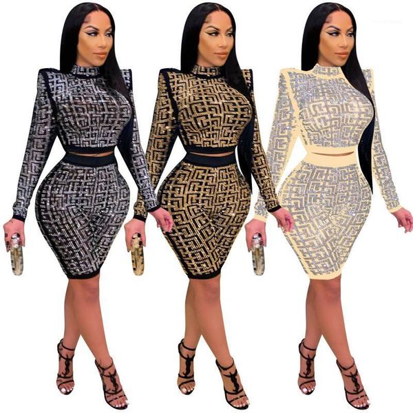 

women's swimwear fashion long-sleeved t-shirt shorts 2-piece suit printed shoulder blouse with trendy skirt pants, White;black