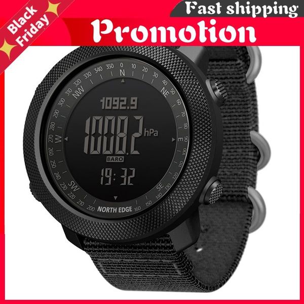 

wristwatches men's sport digital watch hours running swimming military army watches altimeter barometer compass waterproof 50m, Slivery;brown