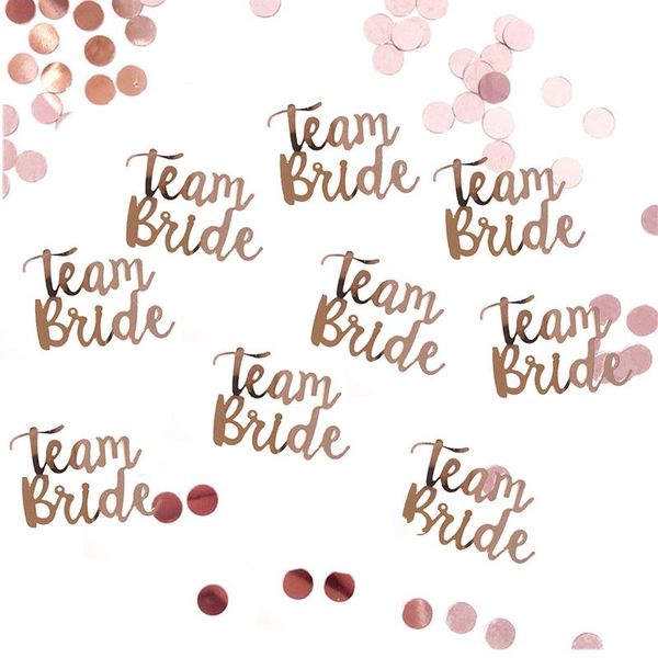 

party decoration team bride confetti hen bridal shower bachelor supplies wedding