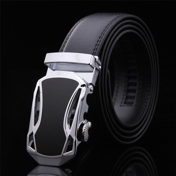 

belts leather men's alloy metal belts automatic bule san vitale business leisure, Black;brown