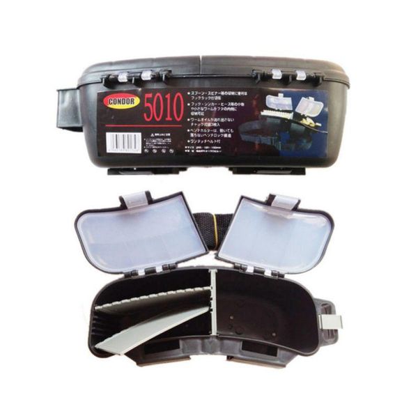 

portable waist box multi-function sea fishing lure plastic accessories