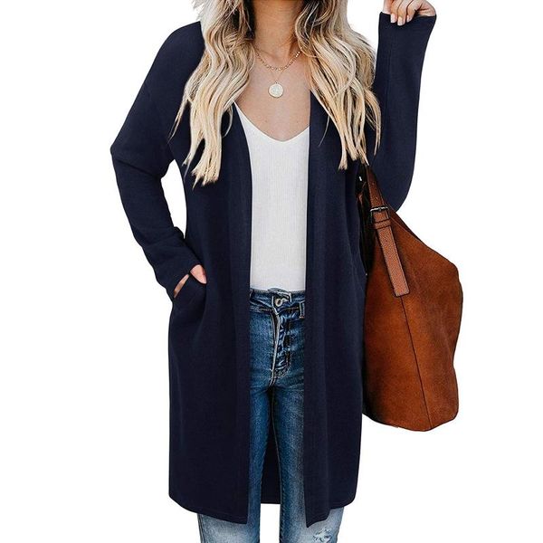

women's jackets 2021 fashion loose cardigans knitted winter coat vintage slim holiday boho long cardigan female knitwear, Black;brown