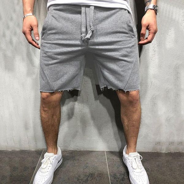 

running shorts 2021 men's summer solid color thin casual sports jogging fashion bottoms hip hop streetwear fitness, Black;blue
