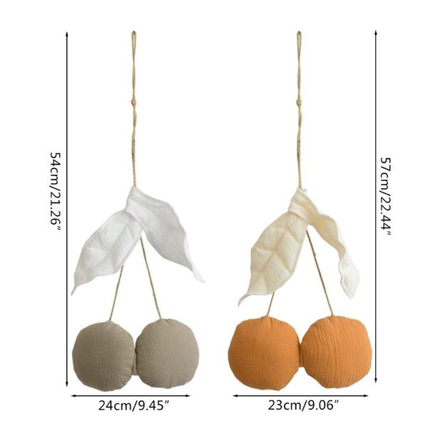 

decorative objects & figurines cute cherry wall hanging ornaments cotton kids room nordic style decor