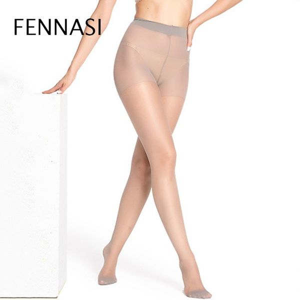 

socks & hosiery fennasi women ultra-thin black pantyhose nylons lady thin transparent tights high waist female erotic, Black;white