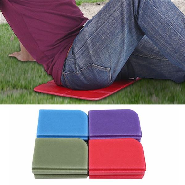

soft waterproof dual camping hiking picnic portable cushion seat pad outdoor folding moistureproof mattress pads