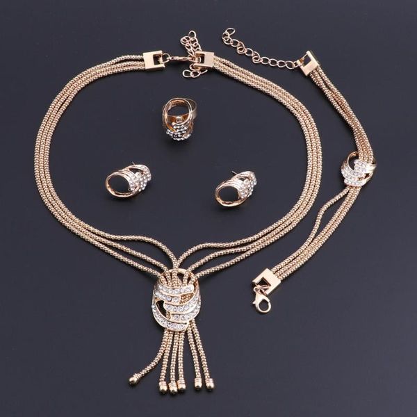 

earrings & necklace oeoeos vintage women jewelry sets gold color african beads nigerian wedding set for brides ethiopian, Silver