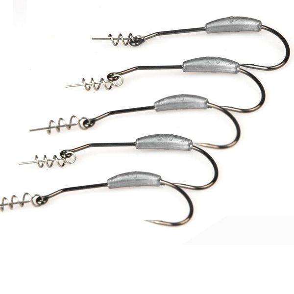 

lead handle barbed fishook fit for rigs fishing tackle hooks texas carolina florida 2g/2.5g/3g crank hook