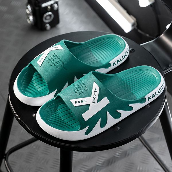 

mens womens slippers 2021 new summer outdoor couple slippers casual sandals beach slippers big size 36-45, Black