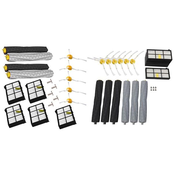 

-1set brushes and filters for 800/900 series & 24pcs 880 860 870 871 980 990 kit vacuum cleaners