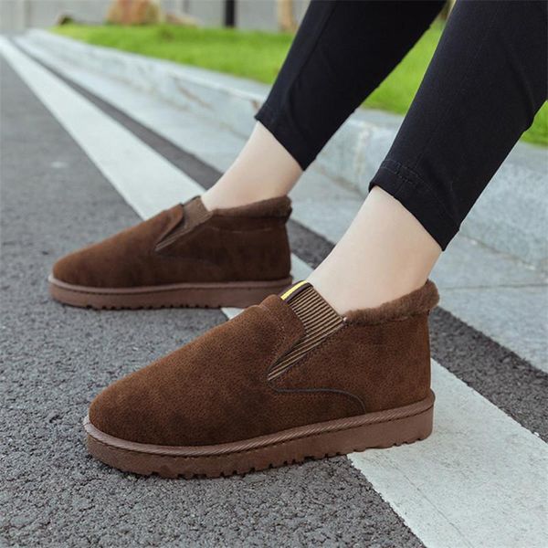 

boots winter women shoes 2021 fashion waterproof snow woman casual lightweight warm outdoor, Black