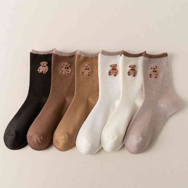 

women's socks pure cotton spring and autumn style lovely winter breathable sweat absorbing stockings, Black;white