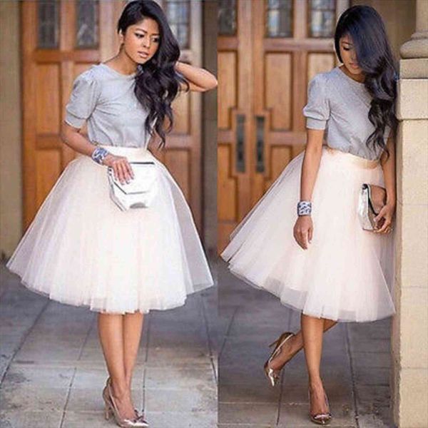 

tulle tutu chiffon apricot black womens skirts faldas vestido high waist plus size female puff mesh