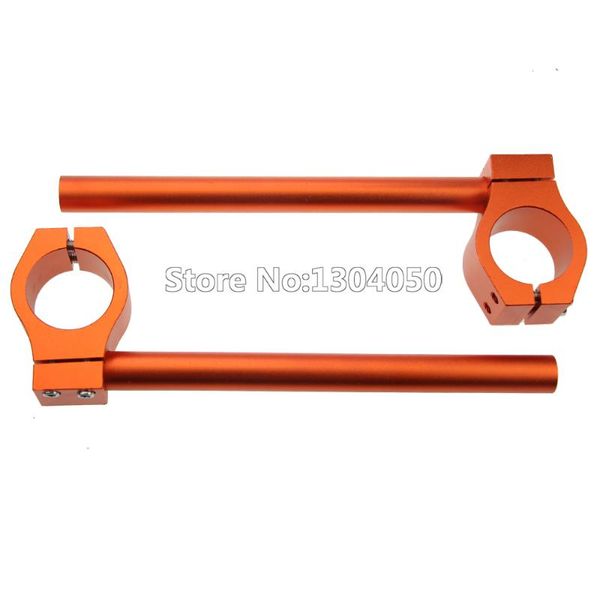 

handlebars universal cnc 48mm clip-ons handle bar for motorcycle fork tube