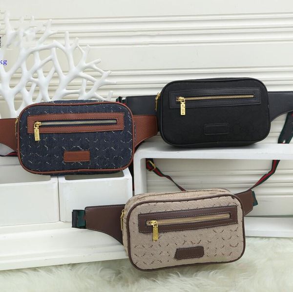 

waist bag for men retro leisure embroidery fanny pack multifunction male crossbody bags