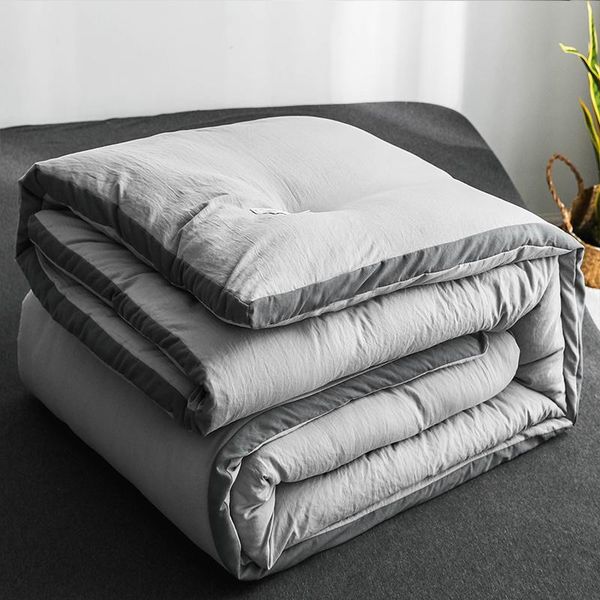 

220*240cm plus size feather velvet winter quilt autumn blankets/5 colors choose comforter thickening warm bedding sets cf comforters &