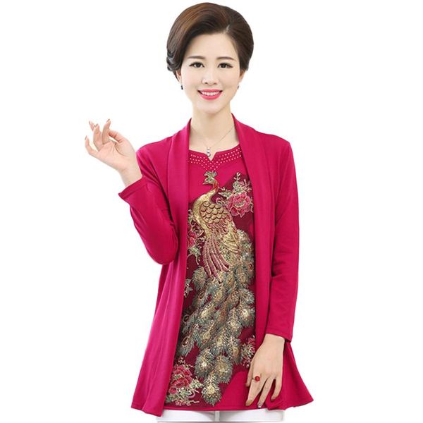 

women's sweaters spring autumn fake two long sleeve knitting sweater women 2021 fashion elegant embroidered flower knitted, White;black