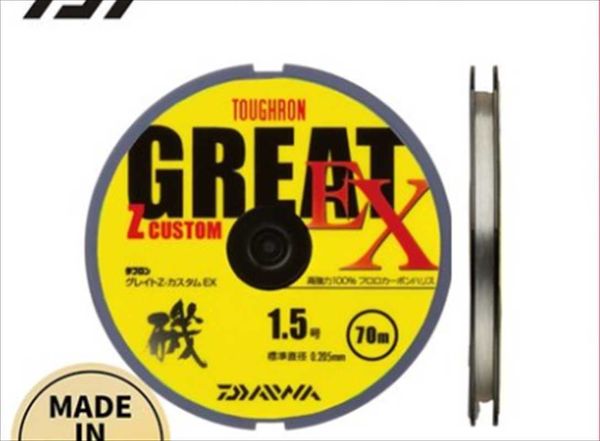 

t.gex carbon strand line imported from japan fishing wear-resistant braid