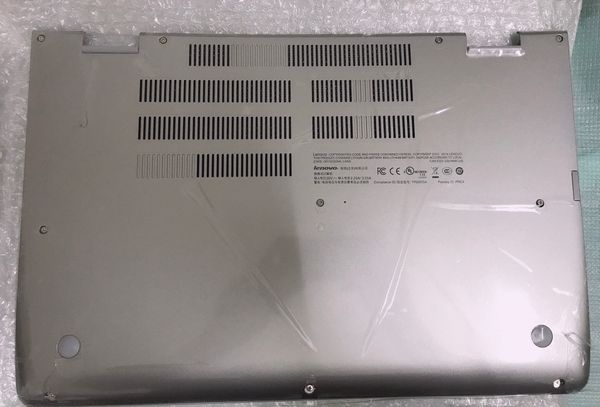 Novas caixas originais para laptop para lenovo thinkpad s5 yoga 15, capa inferior prateada 00jt287