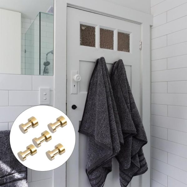 

hangers & racks 5pcs bathroom towel hooks heavy duty wall strong adhesive clothes
