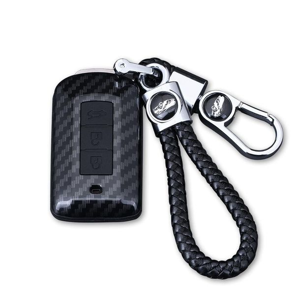 

car organizer silicone key fob shell cover case remote holder protector for mitsubishi outlander 2021