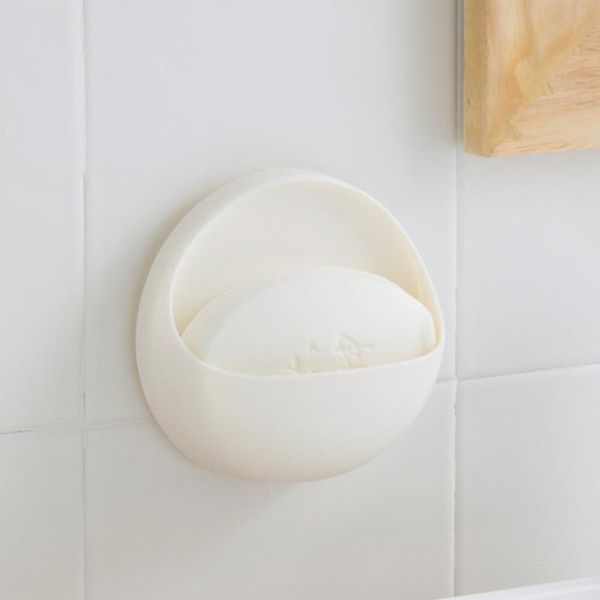 

soap dishes no rack punching fat creative mounted box simple toilet drain wall