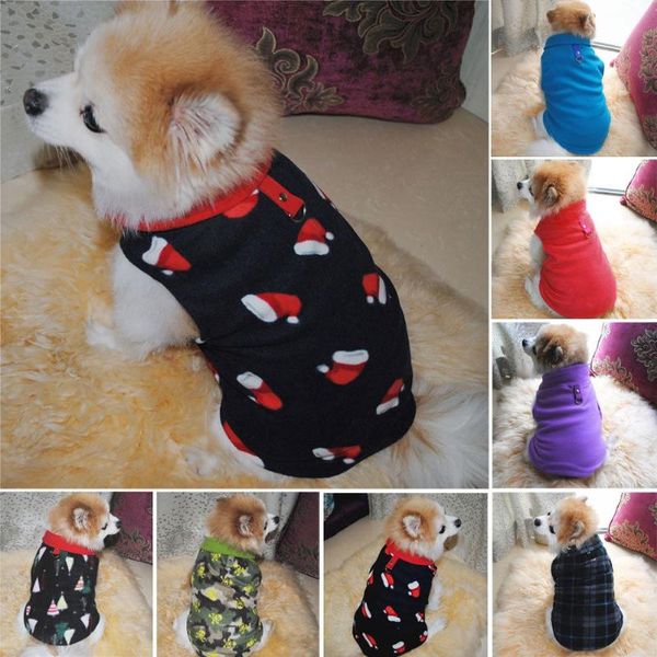 

dog apparel pet clothes fleece winter hoodies harness vest puppy autumn warm sweatshirts jacket fashion