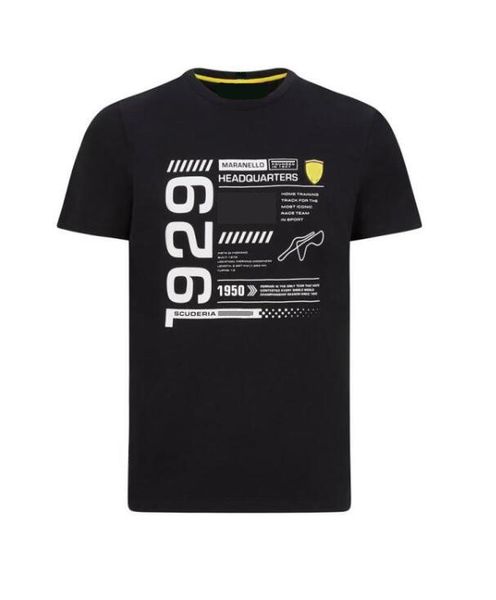 

f1 formula one racing team commemorative t-shirt sports casual round neck tee