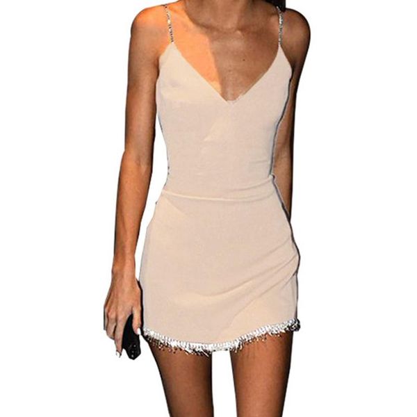 

casual dresses women v-neck dress backless clubwear summer slim mini, Black;gray